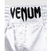 Short Boxe Thaï Venum Classic Blanc/Noir