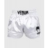 Short Boxe Thaï Venum Classic Blanc/Noir