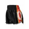 Short boxe thaï SUPERNOVA noir & rouge
