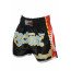 Short boxe thaï SUPERNOVA noir & rouge