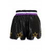 Short boxe thaï STAR Noir & Violet