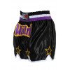 Short boxe thaï STAR Noir & Violet