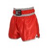 Short boxe thaï NO LIMIT rouge