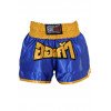 Short boxe thaï FIGHTER Bleu & Jaune