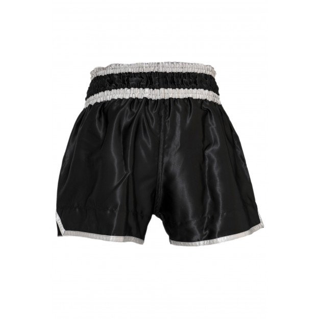 Short boxe thaï NO LIMIT noir