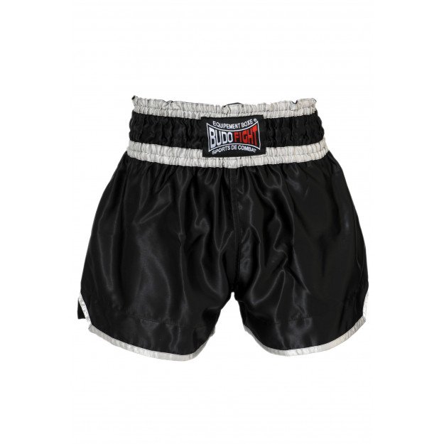 Short boxe thaï NO LIMIT noir