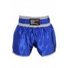 Short boxe thaï NO LIMIT bleu