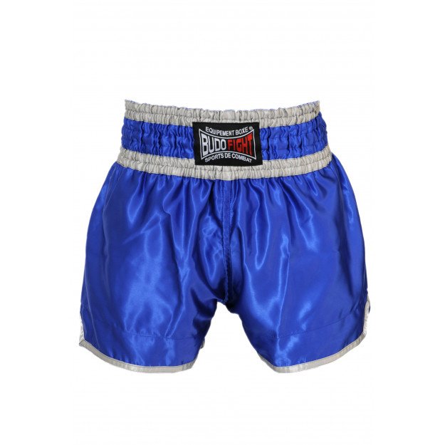 Short boxe thaï NO LIMIT bleu