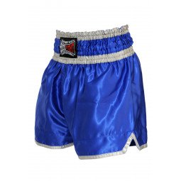 Short boxe thaï NO LIMIT bleu