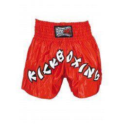 Short Boxe Kick Boxing Rouge