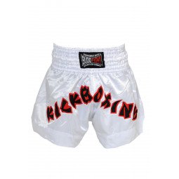 Short Boxe Kick Boxing Blanc