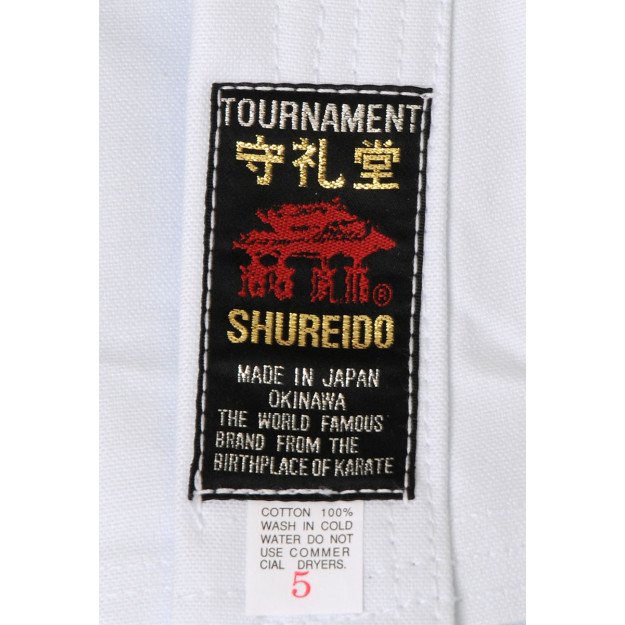 Kimono Karaté Shureido TK-10 Tournament coupe kata