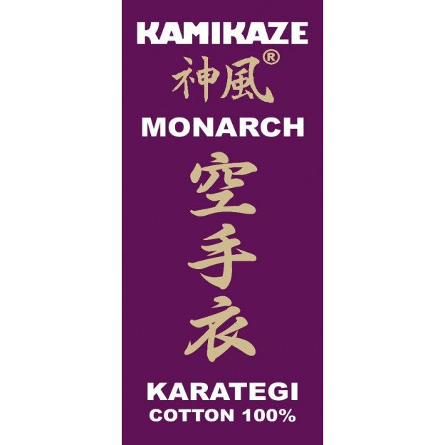 Kimono Karaté Kamikaze Monarch coupe kata