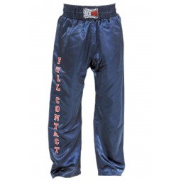Pantalon Full Contact Bleu marquage FC