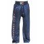 Pantalon Full Contact Bleu marquage FC