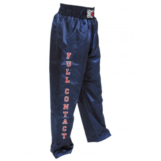 Pantalon Full Contact Bleu marquage FC