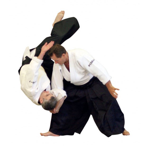 Hakama Aïkido Noir Meiji Importation Japon