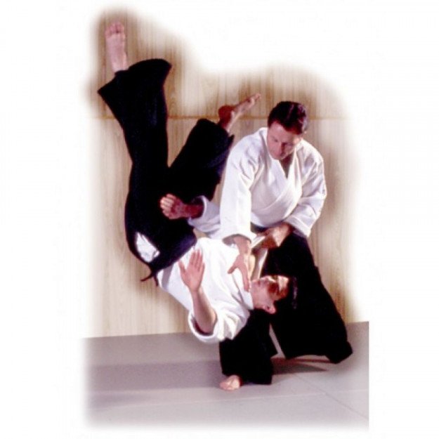 Hakama d'Aïkido Bleu Iwata Importation Japon