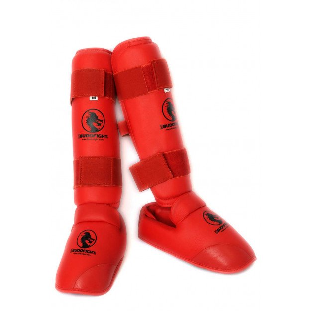 Protège-tibias & pieds de karaté FFK