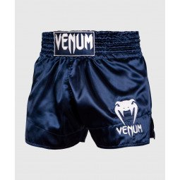 Short Boxe Thaï Venum Classic Bleu