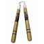 Nunchaku à Chaine Bois Bruce Lee beige