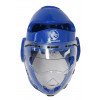 Casque Taekwondo Bleu avec visière