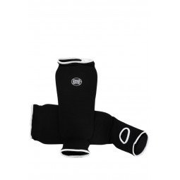 Protège Tibias et Pieds Coton Souple Noir