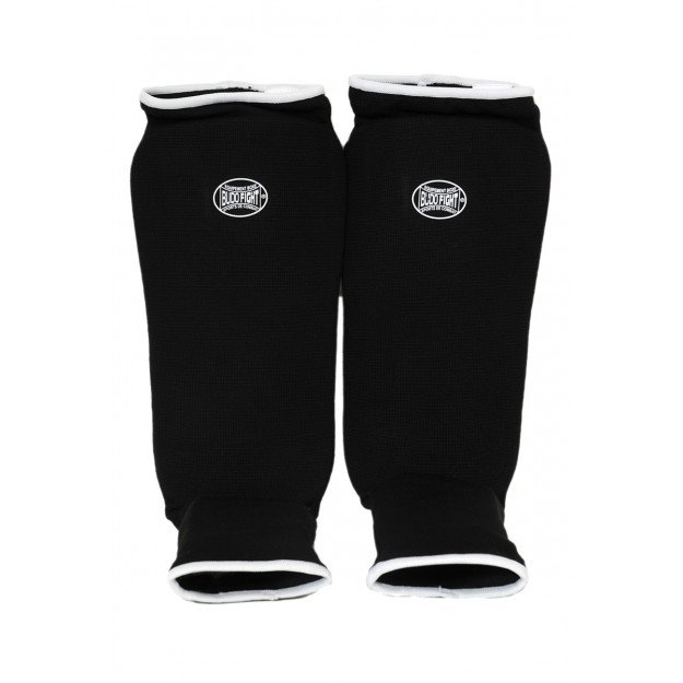 Protège Tibias et Pieds Coton Souple Noir