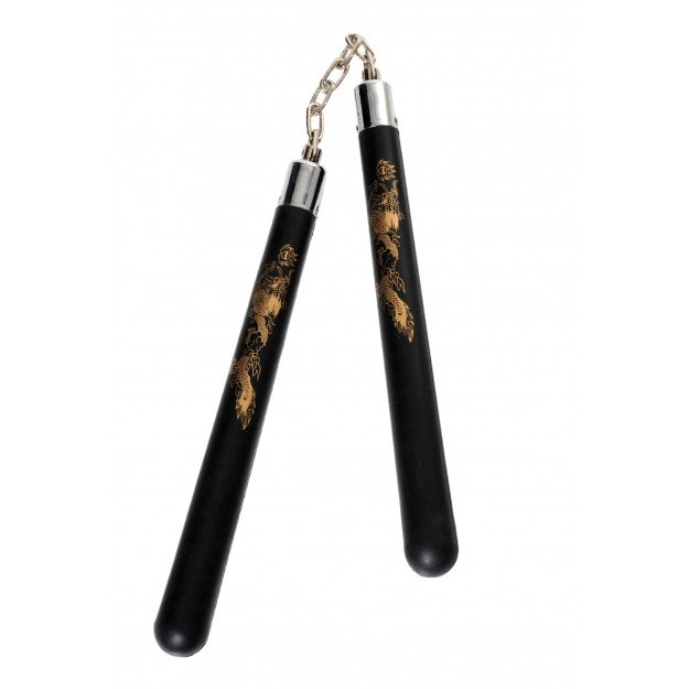 Nunchaku à Chaîne Caoutchouc