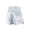 Short de Boxe Thai ThaiFight Blanc/Rose