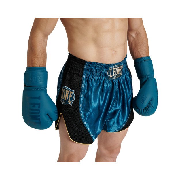 Short Boxe Thai Leone Classic Bleu