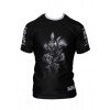 Rashguard MMA Noir Impression tête de mort