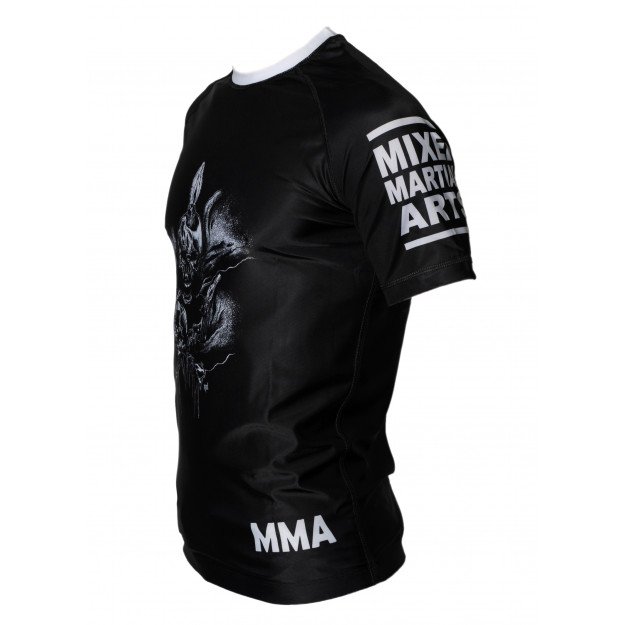 Rashguard MMA Noir Impression tête de mort
