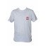 T-shirt Shureido Gris clair Logo Coeur