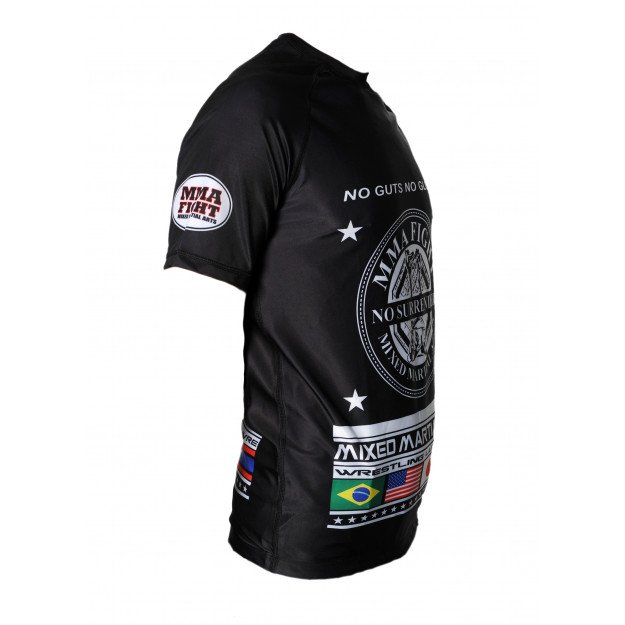 Rashguard MMA Noir Impression MMA