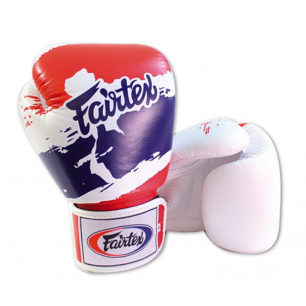 Gants de Boxe d'entrainement FAIRTEX FXV1 Blanc 