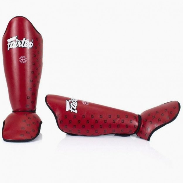 Protège-tibias et pieds Fairtex SP5 100% cuir