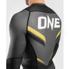 Rashguard Venum One FC Impact gris/jaune manches longues