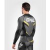 Rashguard Venum One FC Impact gris/jaune manches longues