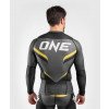 Rashguard Venum One FC Impact gris/jaune manches longues
