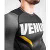Rashguard Venum One FC Impact gris/jaune manches longues