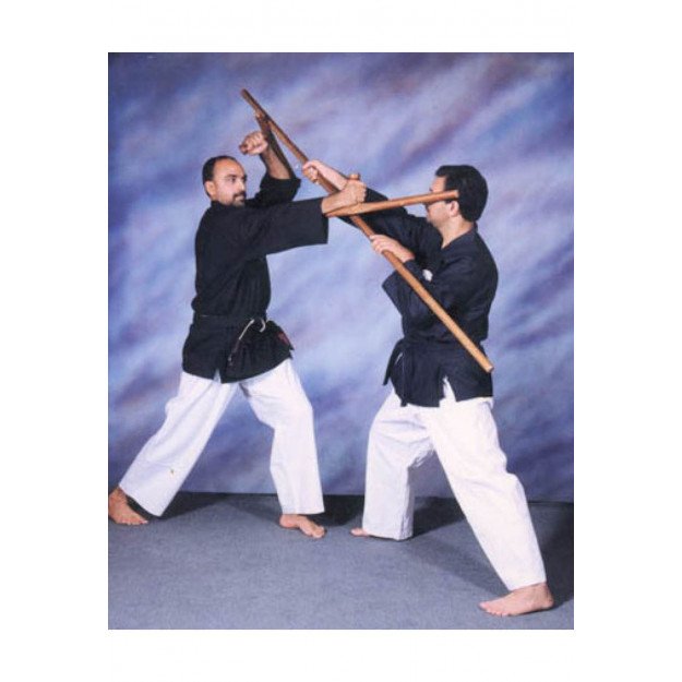 Tonfa Rond Chene Rouge Shureido