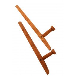 Tonfa Carré Chene Rouge Shureido