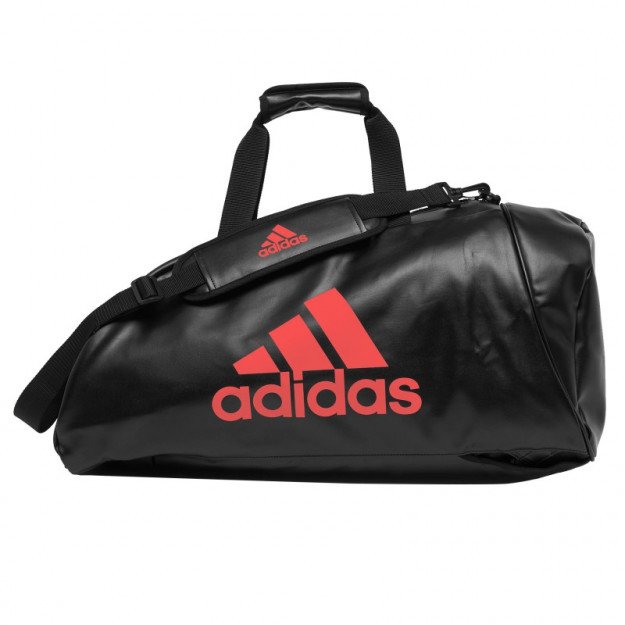 Sac de sport 2 en 1 sac à dos rouge/gris - Adidas