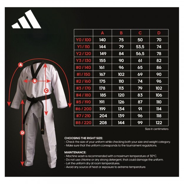 Dobok Taekwondo Adifighter Eco