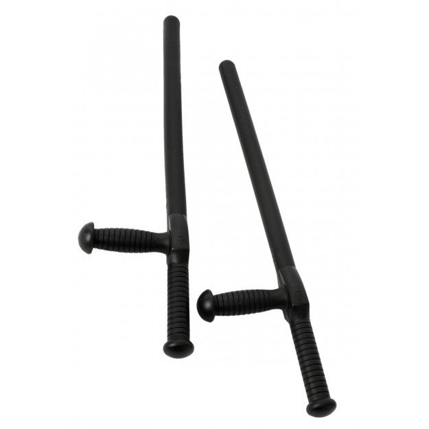 TONFA Police 60 cm, en PVC noir - L'unité - BudoStore