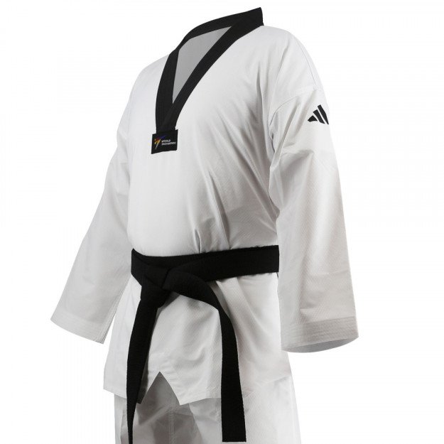 Dobok Taekwondo Adi-Champion II Col noir