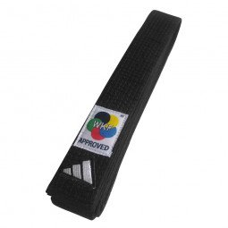 Ceinture Karaté WKF Noire