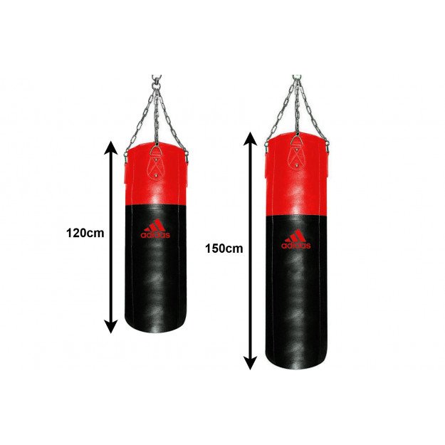 Sac de frappe pro. en cuir pour boxe