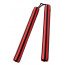 Nunchaku à Corde Mousse rouge/noir